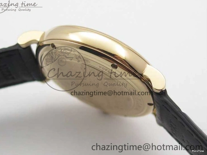 MIROTIME 0203 MoistureWicking Portofino Automatic RG IW356522 FKF 1:1 Best Edition Blue Dial on Black Croco Strap A 7109